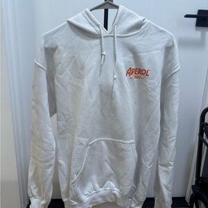 Gildan White Aperol Spritz Hoodie